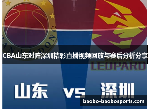 CBA山东对阵深圳精彩直播视频回放与赛后分析分享